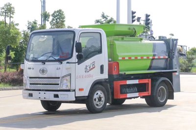 解放虎V藍牌餐廚垃圾車-3方